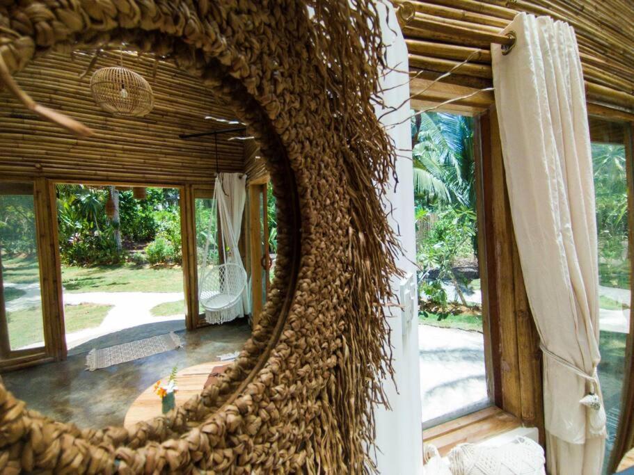 The Bamboo Houses - Tropical Garden & Empty Beach Хенерал Луна Екстериор снимка