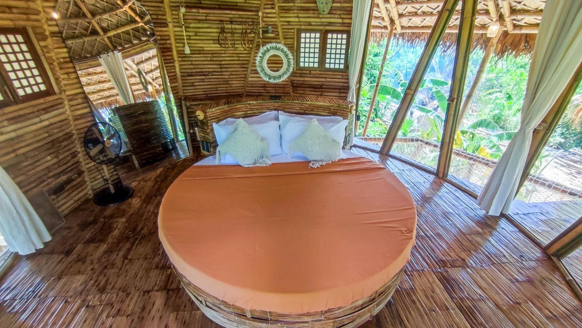 The Bamboo Houses - Tropical Garden & Empty Beach Хенерал Луна Екстериор снимка